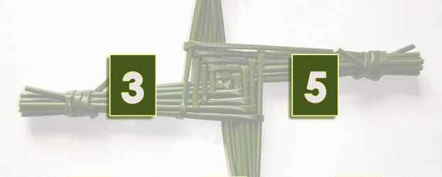 Расклад на Имболк «Крест Бригиты»