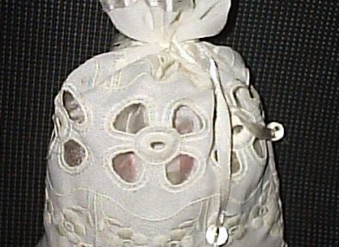 Магический мешочек-талисман на беременность «Белый цветок»