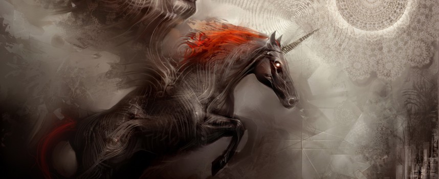 Тёмный единорог