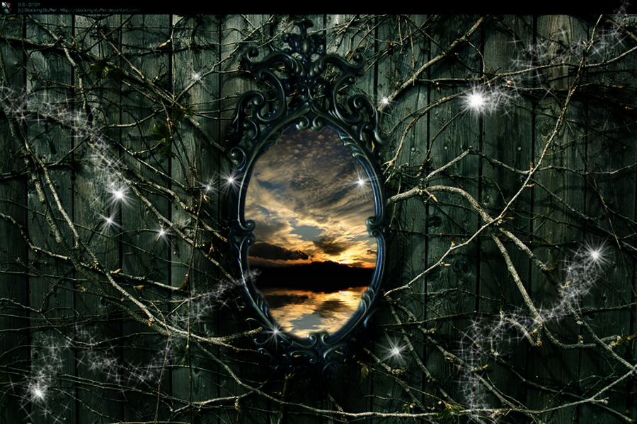 Мистические загадки 2. Отражение в зеркале фэнтези магия. Мистическое зеркало. Таинственное зеркало. Волшебное зеркало.