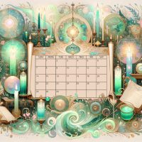 Календарь курсов обучения, ритуалов и акций на АПРЕЛЬ 2024