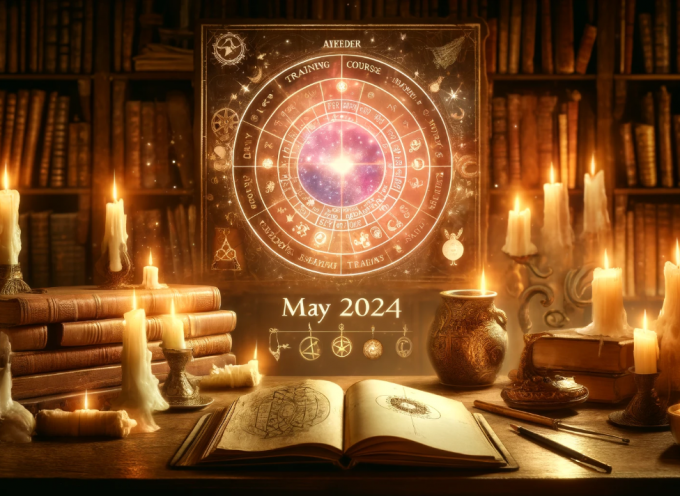 Календарь курсов обучения, ритуалов и акций на МАЙ 2024