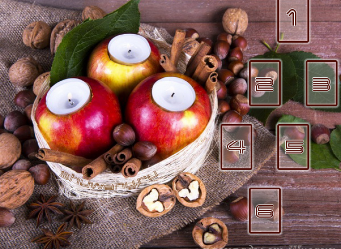 Tarot spread for Mabon “Fruits of Autumn”