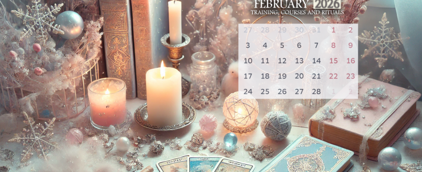 Календарь курсов обучения, ритуалов и акций на ФЕВРАЛЬ 2026