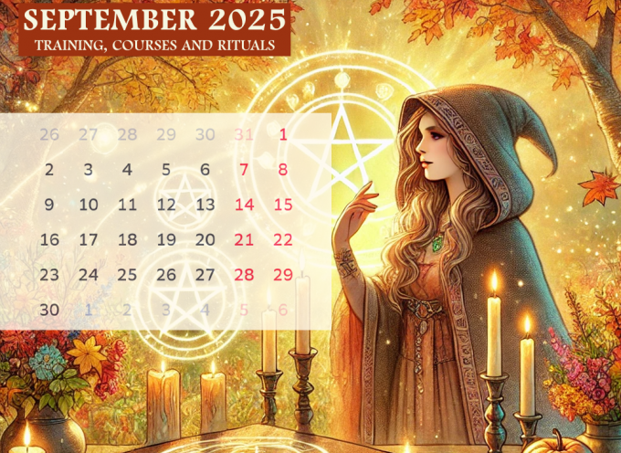 Календарь курсов обучения, ритуалов и акций на СЕНТЯБРЬ 2025