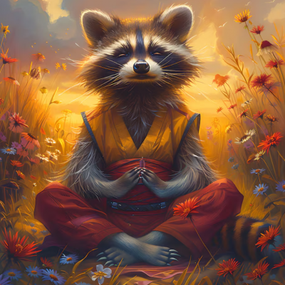 Daily Practices: “Spirit of the Racoon”