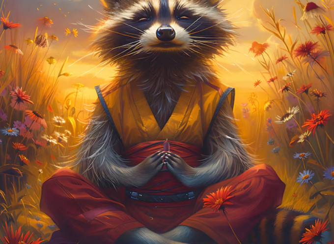 Daily Practices: “Spirit of the Racoon”