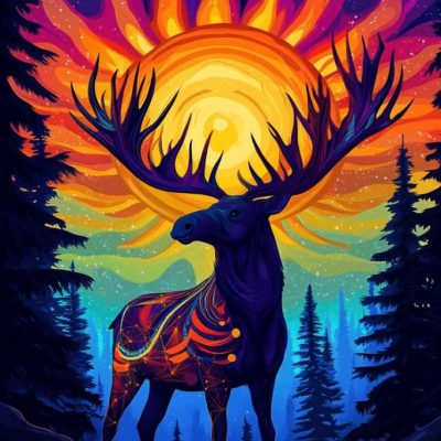 Daily Practice “Spirit of the Elk”