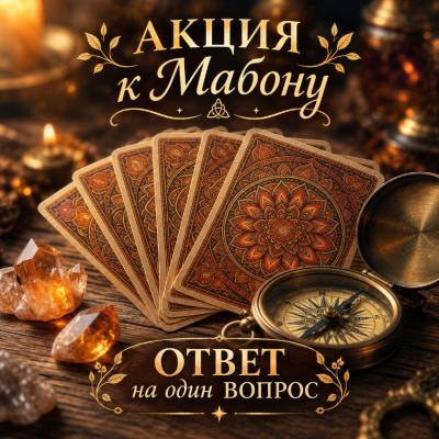 АКЦИЯ к Мабону: ОТВЕТ на один ВОПРОС