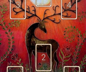 Tarot Spread “Stag Moon”